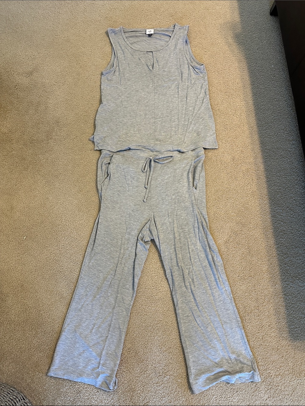 Cabi Light Gray Romper
